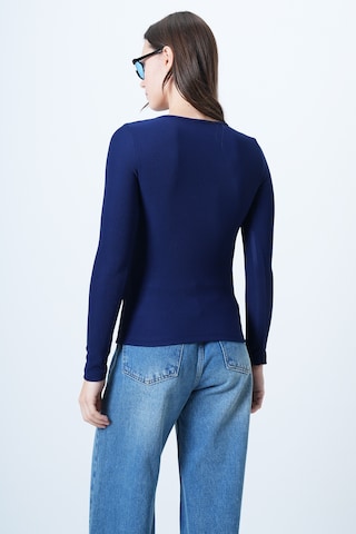 T-shirt Trend Alaçatı Stili en bleu