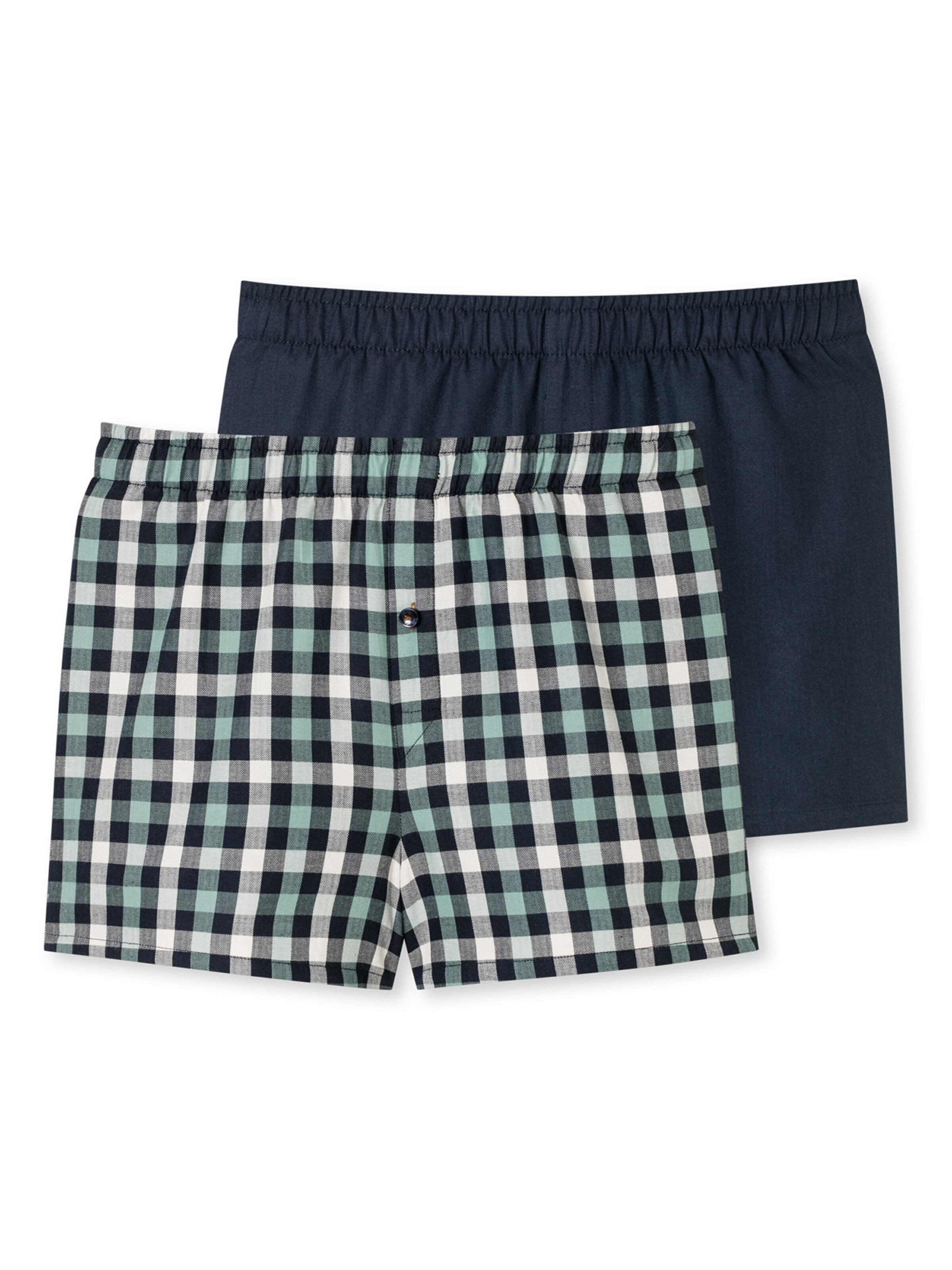 SCHIESSER Onderbroek in Blauw: voorkant