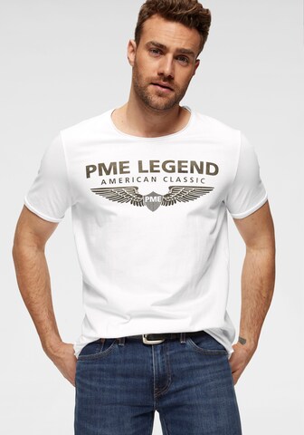 PME Legend Shirt in White: front