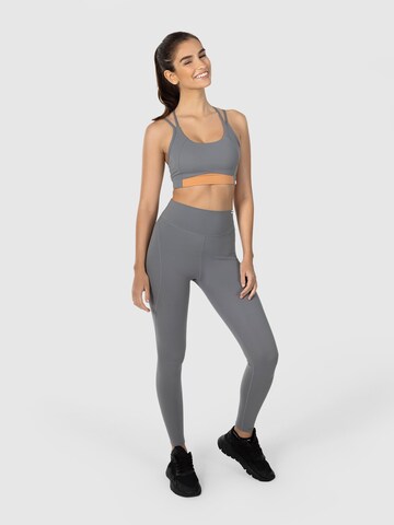 Smilodox Bralette Sports Bra 'Advanced Vickie' in Grey