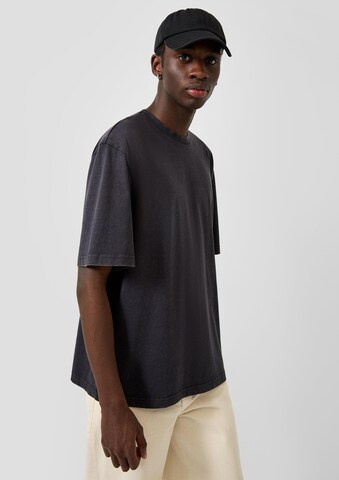 QS T-Shirt in Schwarz: Vorderseite
