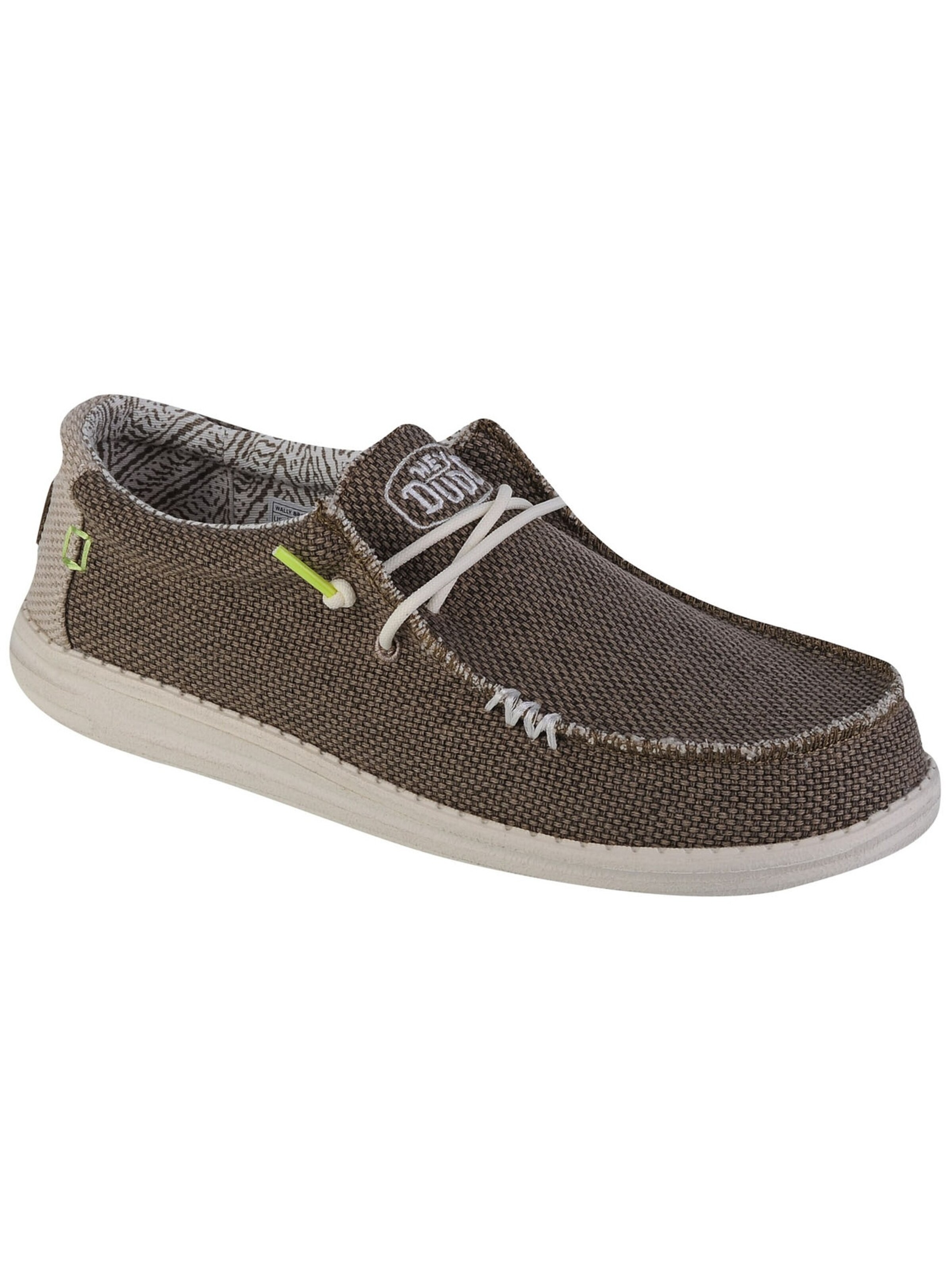 HEY DUDE Moccasin 'Hey Dude Wally Braided' in Brown: front