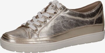 CAPRICE Sneakers laag in Goud: voorkant