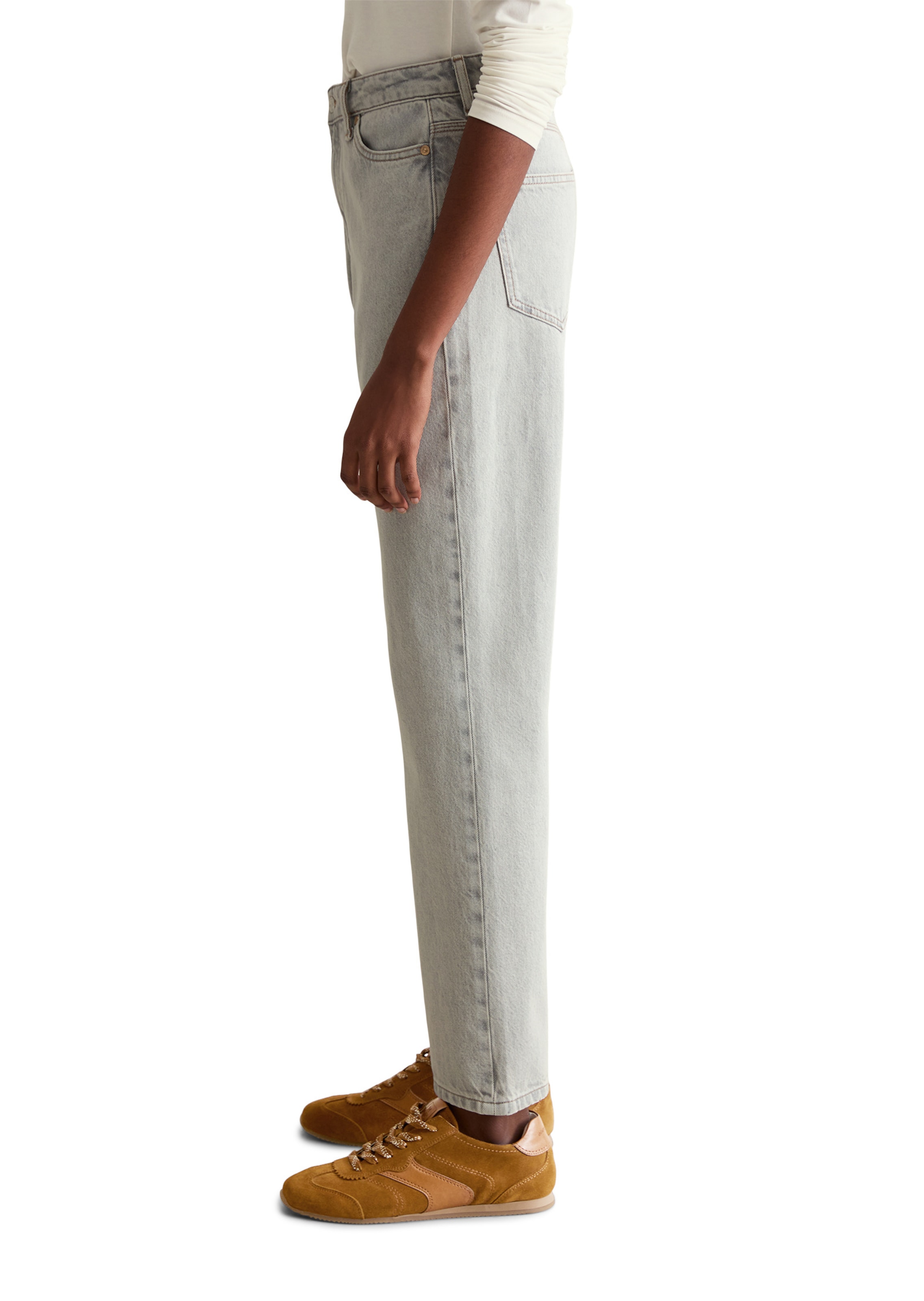 Marc O'Polo DENIM Regular Jeans 'Modell Onna' in Grijs