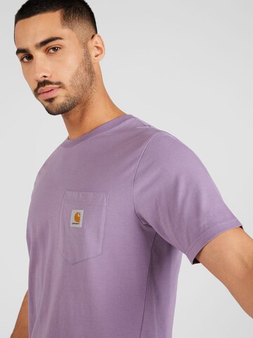 Carhartt WIP T-shirt i lila
