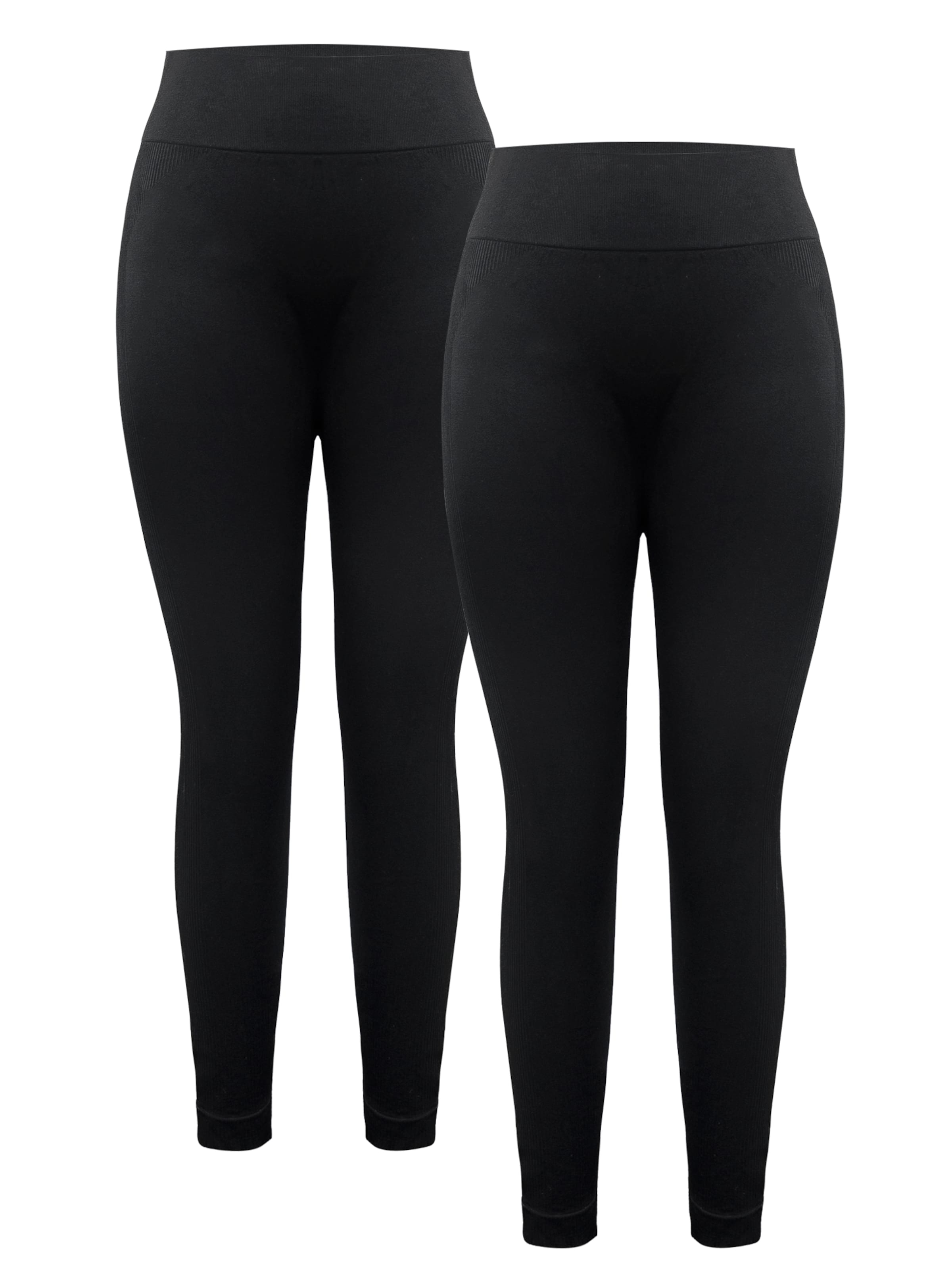 Regular Leggings 'Base' MEETWEE en noir : devant