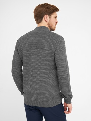 CLIPPER Knit Cardigan 'Liverpool' in Grey