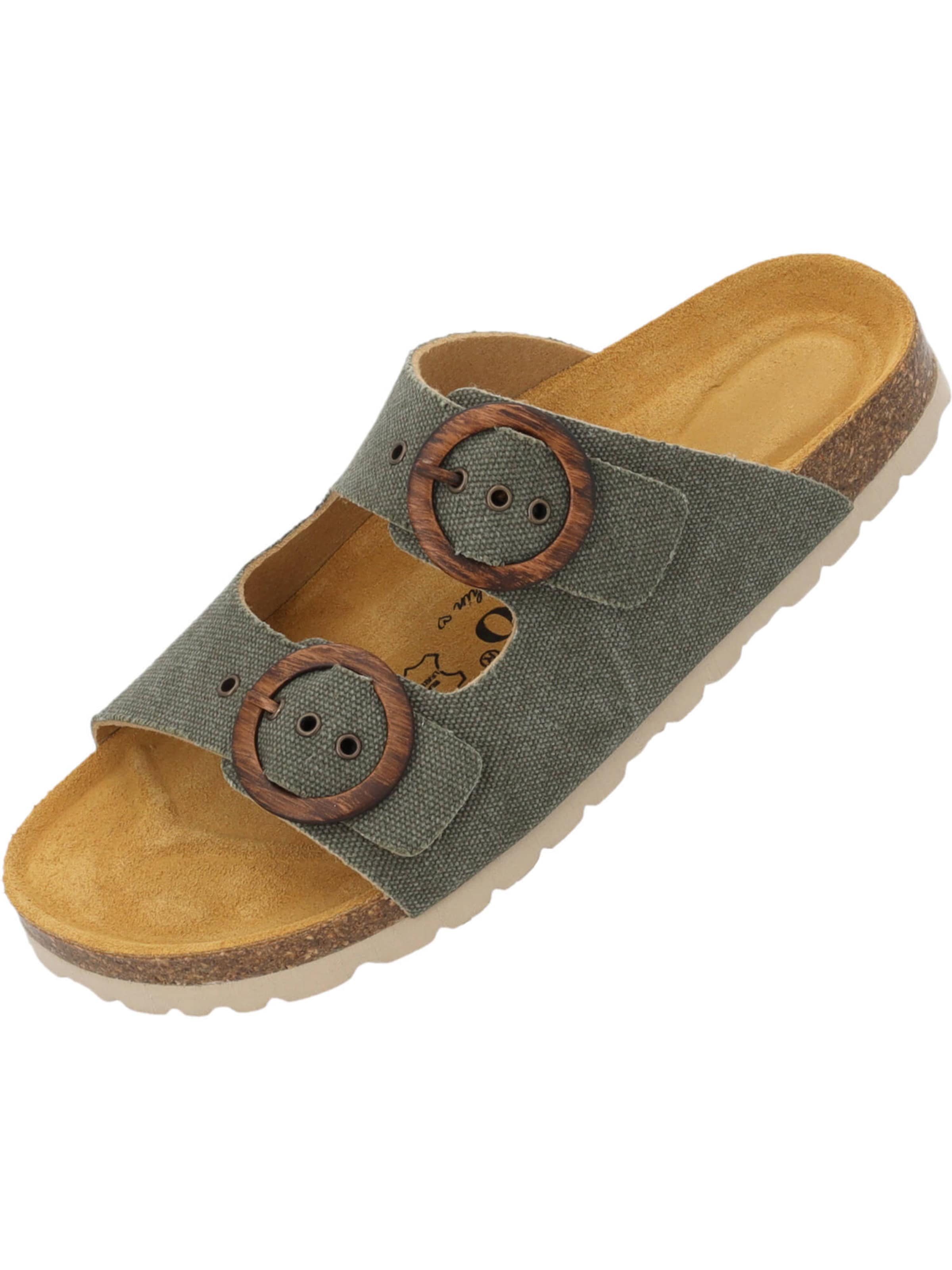 Palado by Sila SahinNatikače s potpeticom 'Andeci' - zelena boja: prednji dio