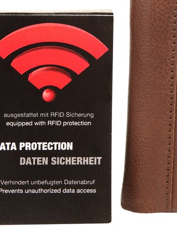 BODENSCHATZ Wallet 'Bodenschatz Geldbörse' in Brown