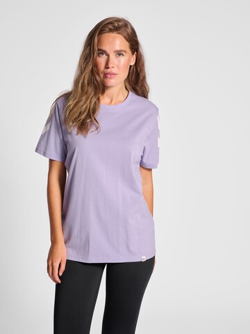 Hummel Performance shirt in Purple: front