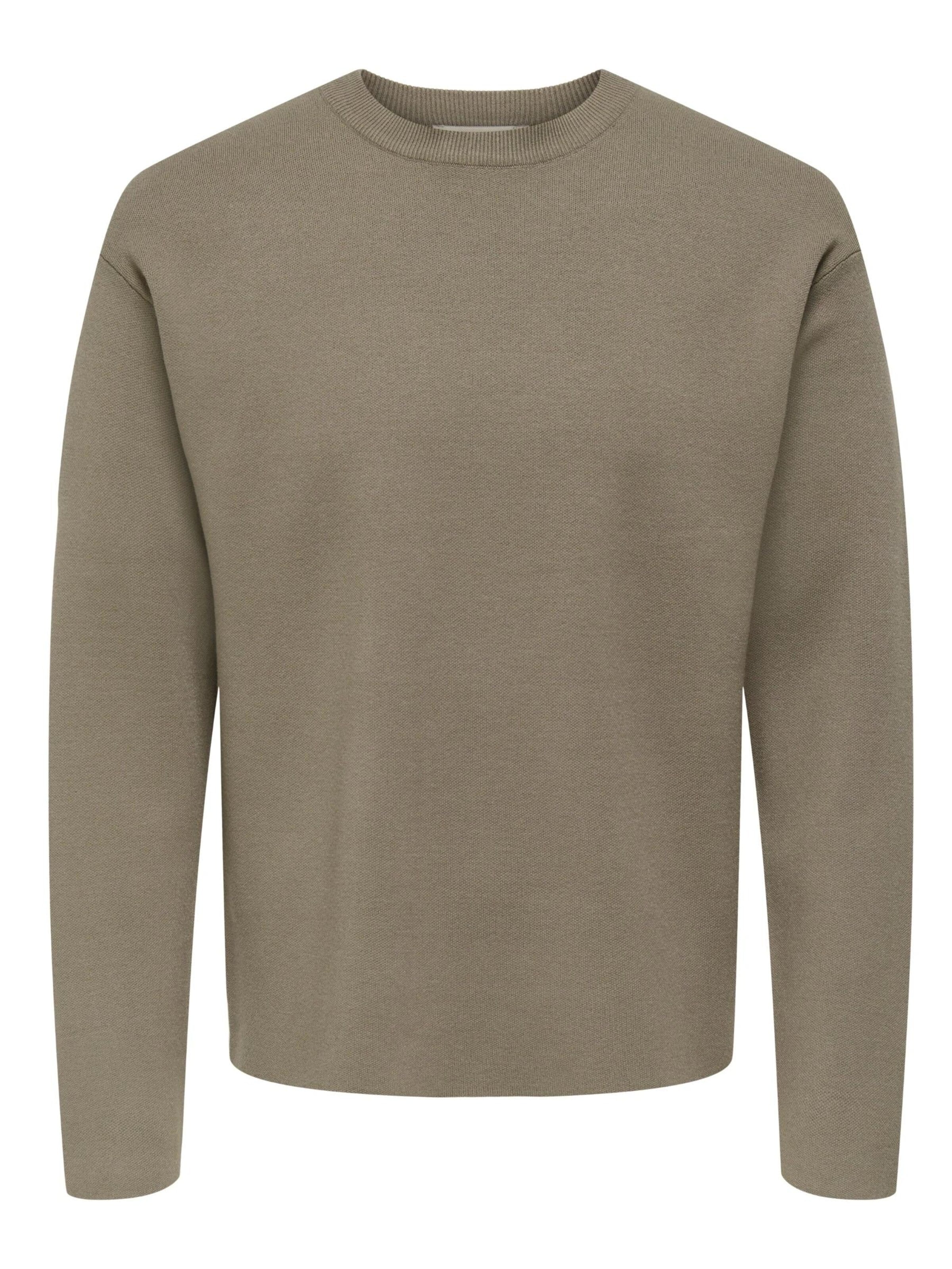 Only & Sons Pullover '22032220' i brun: forside