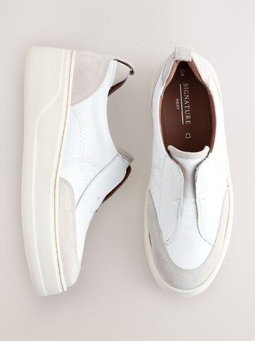 Next Слипоны 'Forever Comfort' в Белый