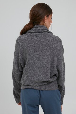 ICHI Sweater 'KAMARA' in Grey