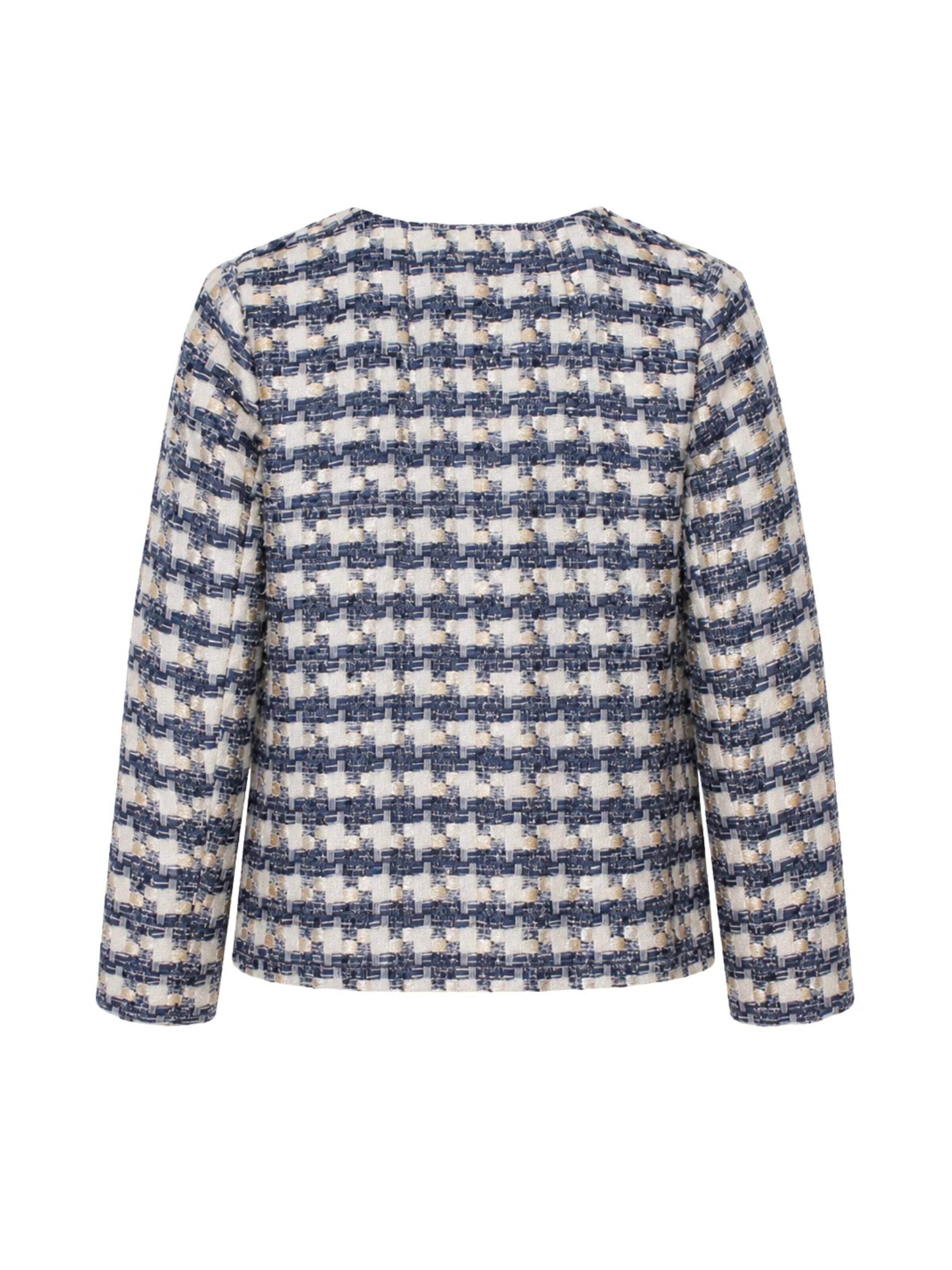 Christine on the clouds - Chaqueta de entretiempo 'Mara Lurex Jacket' en azul