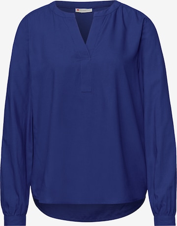 STREET ONE Blouse 'Bamika' in Blue: front