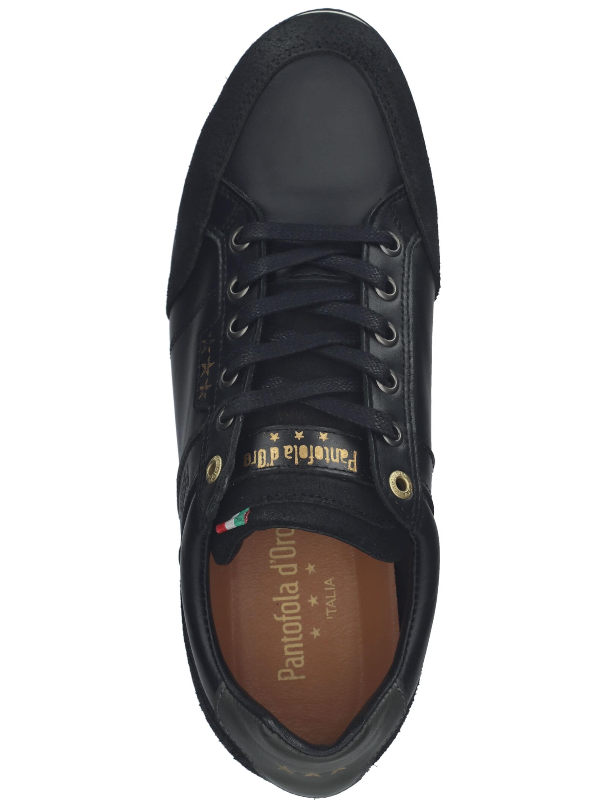Baskets basses 'Roma' PANTOFOLA D'ORO en noir