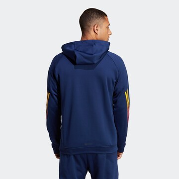 ADIDAS PERFORMANCE - Sweatshirt de desporto em azul