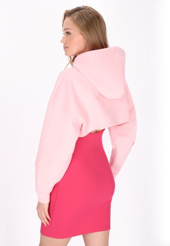 myMo ATHLSR Sweatshirt 'Back To School' in Roze