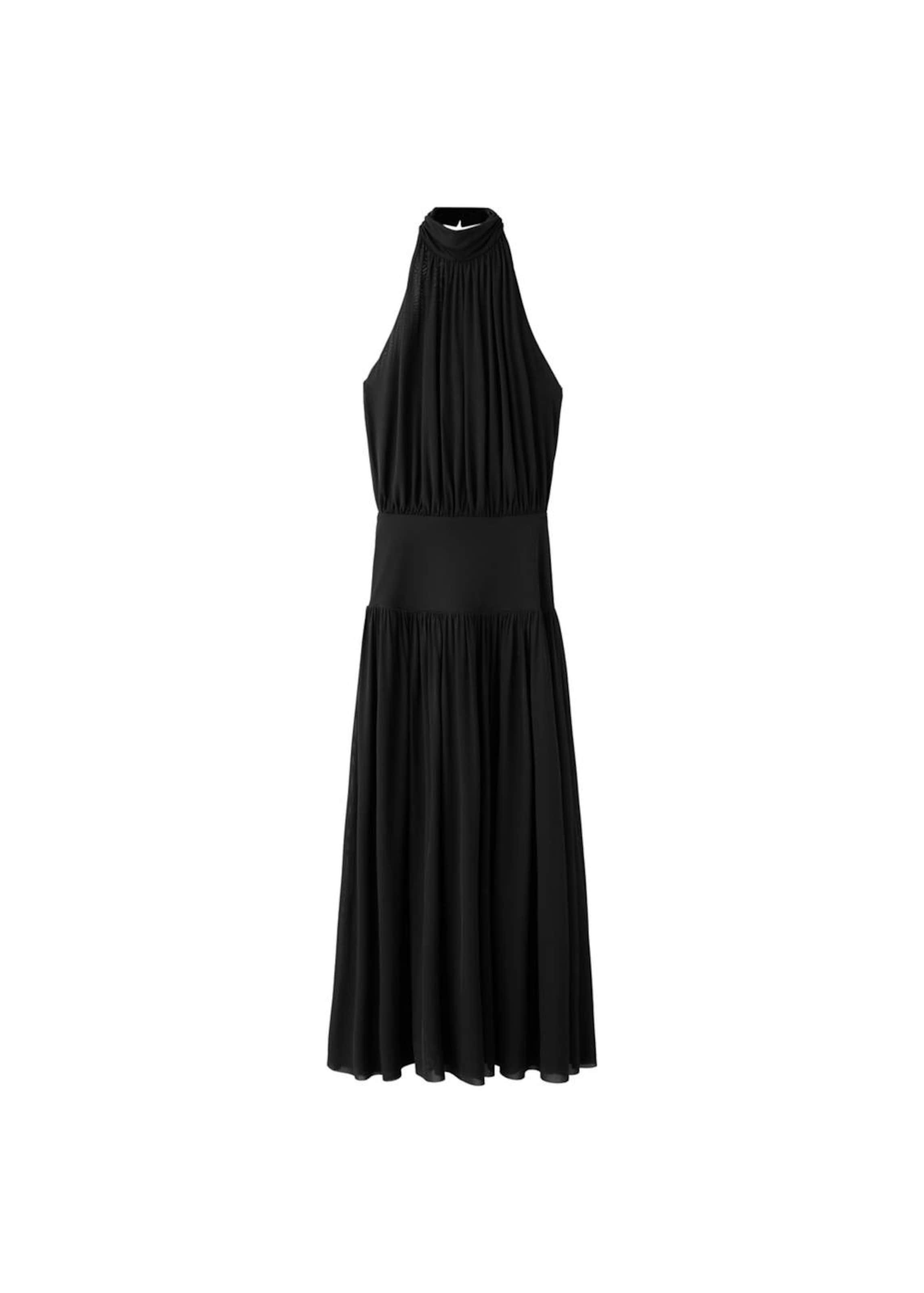 MANGO Evening Dress 'Jelly' in Black: front