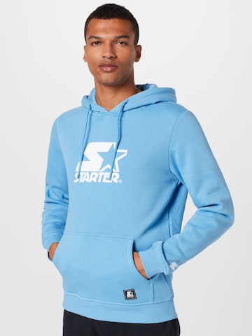 Starter Black Label - Regular Sweatshirt em azul: frente