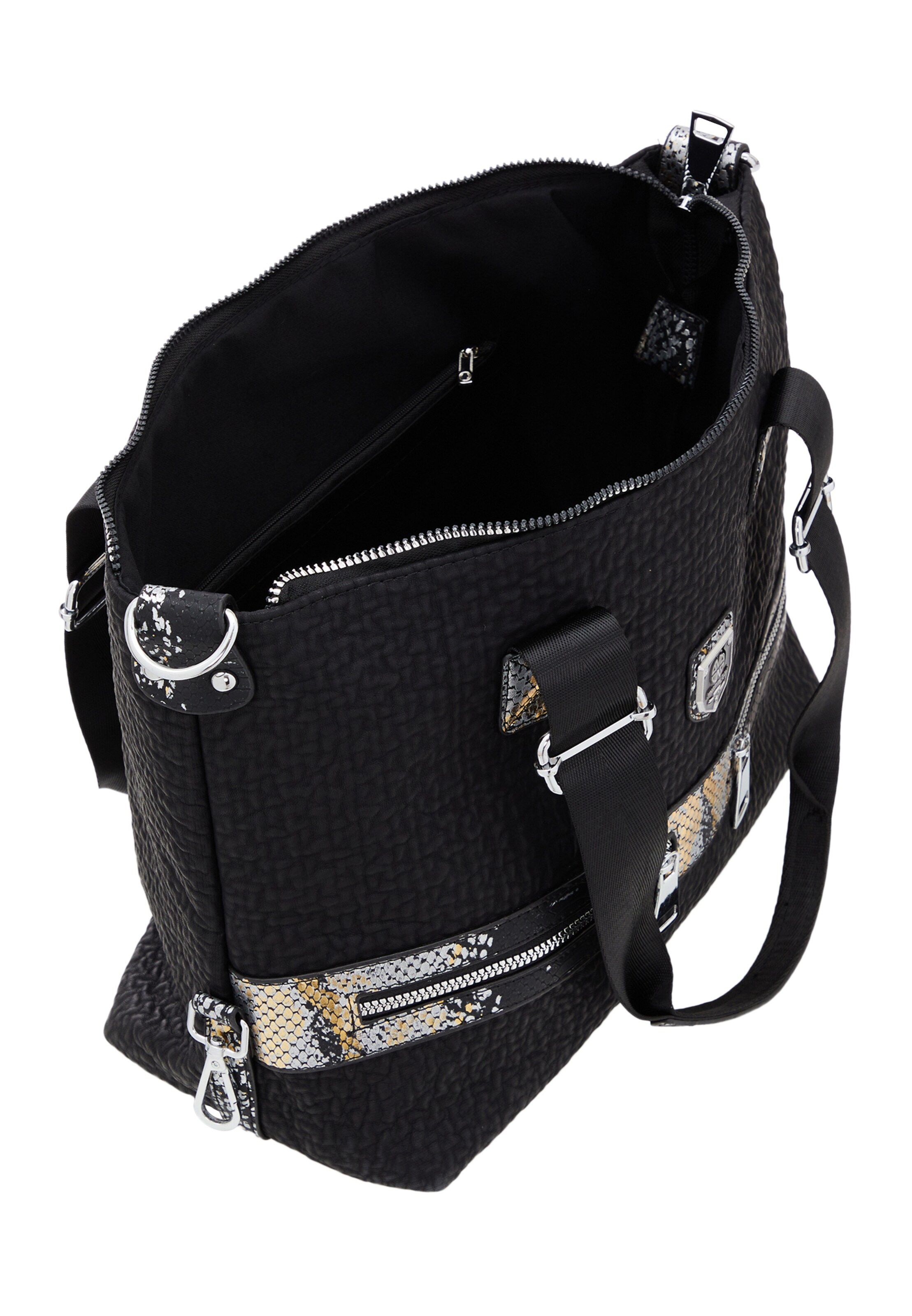 faina Shoulder Bag in Black