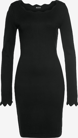 LAURA SCOTT Dress in Black: front