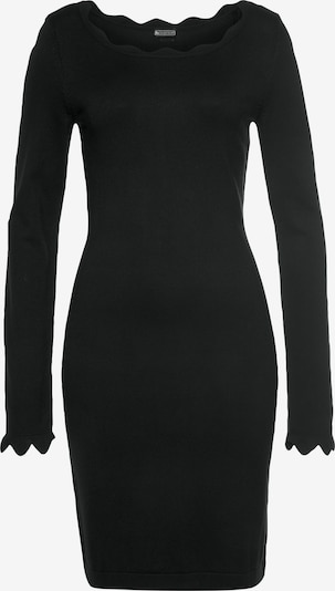 LAURA SCOTT Strickkleid in schwarz, Produktansicht
