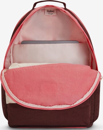 KIPLING - Mochila 'Damien' em rosa