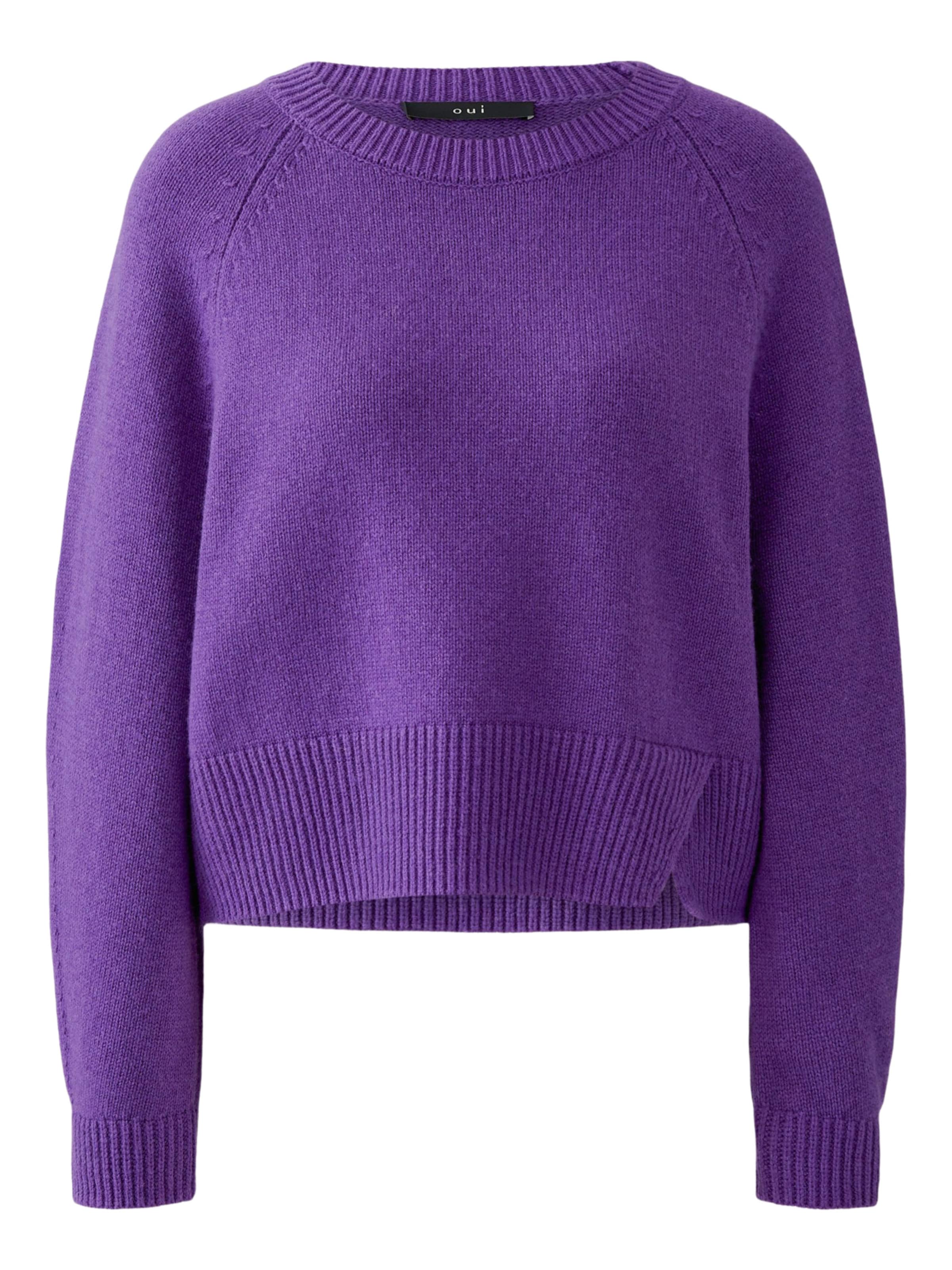 OUI Pullover in Lila: Vorderseite