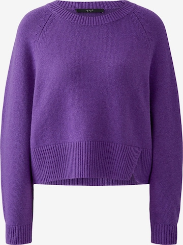 OUI Pullover in Lila: Vorderseite