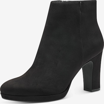 TAMARIS Ankle Boots in Black: front