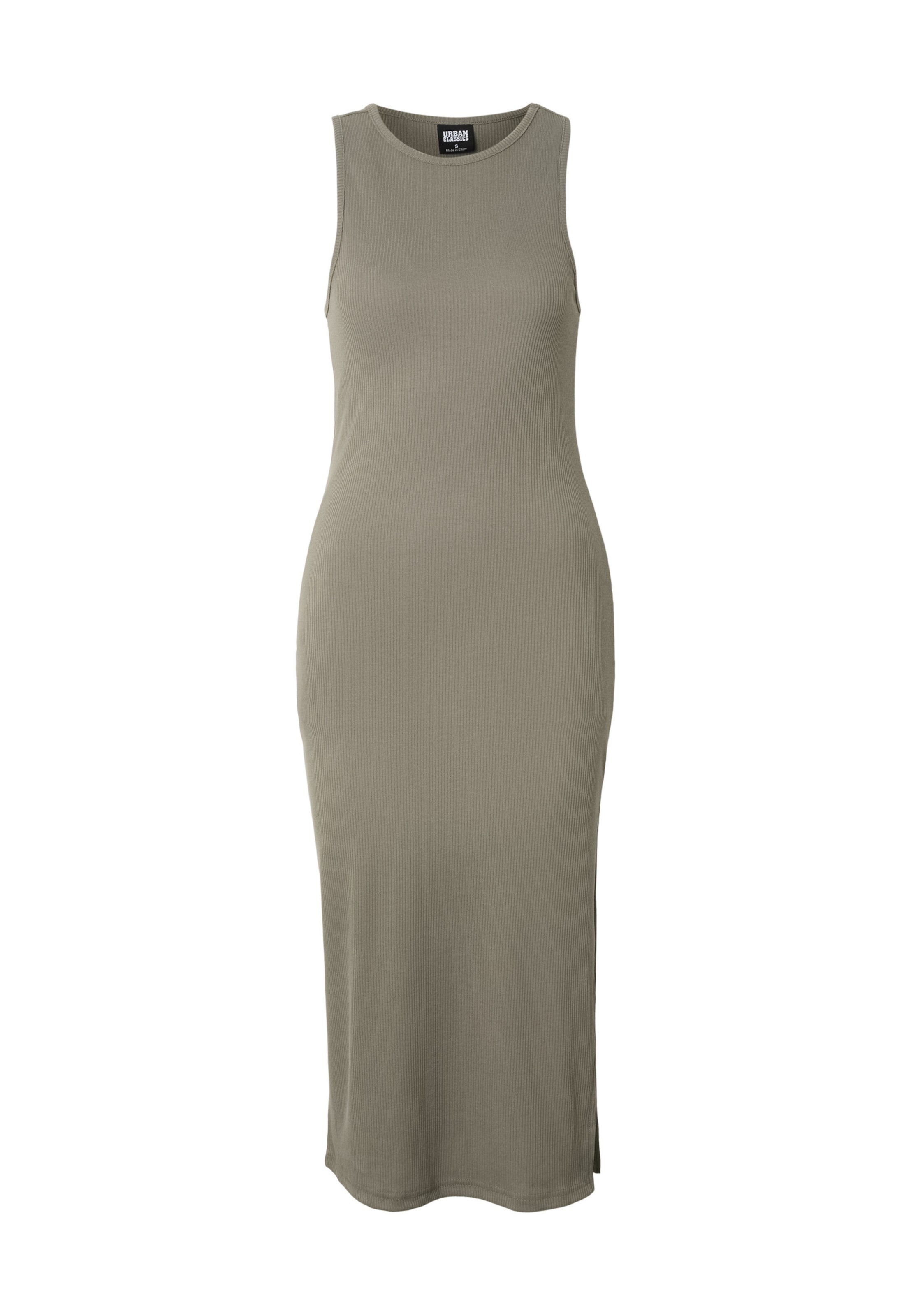 Urban Classics Dress in Green: front