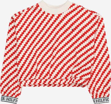 TOMMY HILFIGER Sweatshirt in Rood: voorkant