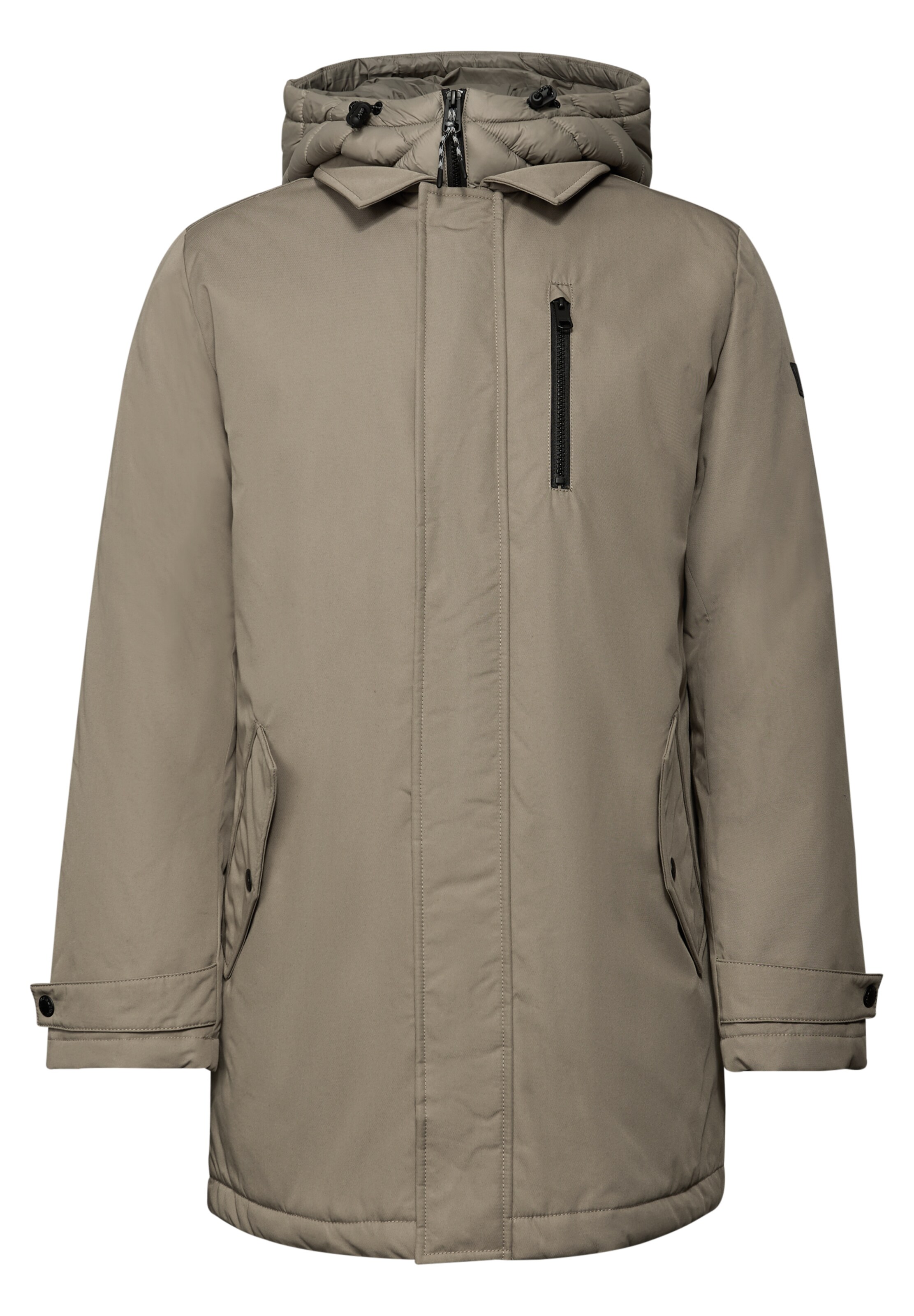 Street One MEN Between-Season Jacket in Beige: front