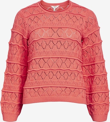 Pull-over OBJECT en orange : devant