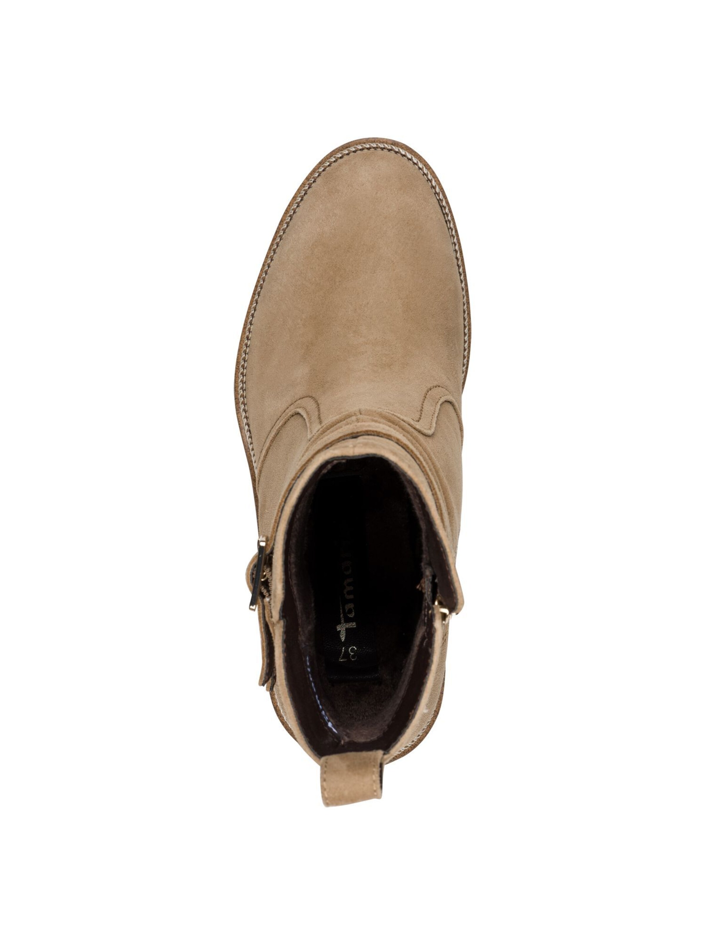 Tamaris Enkellaarsjes in Beige