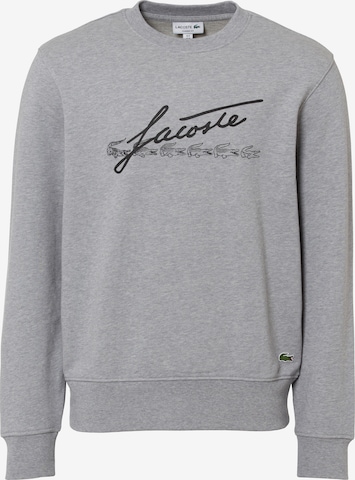 LACOSTE Sweatshirt in Grey: front