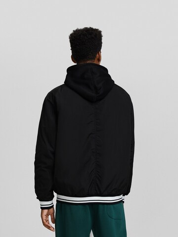 Bershka Between-season jacket in Black