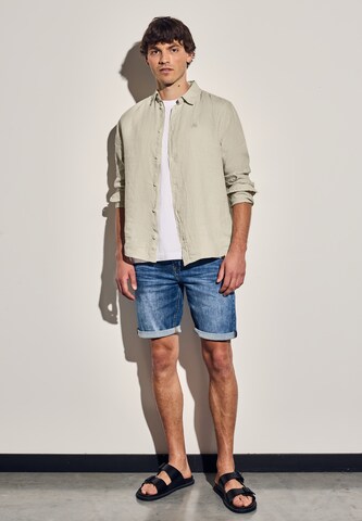 Street One MEN Regular Fit Hemd in Grau