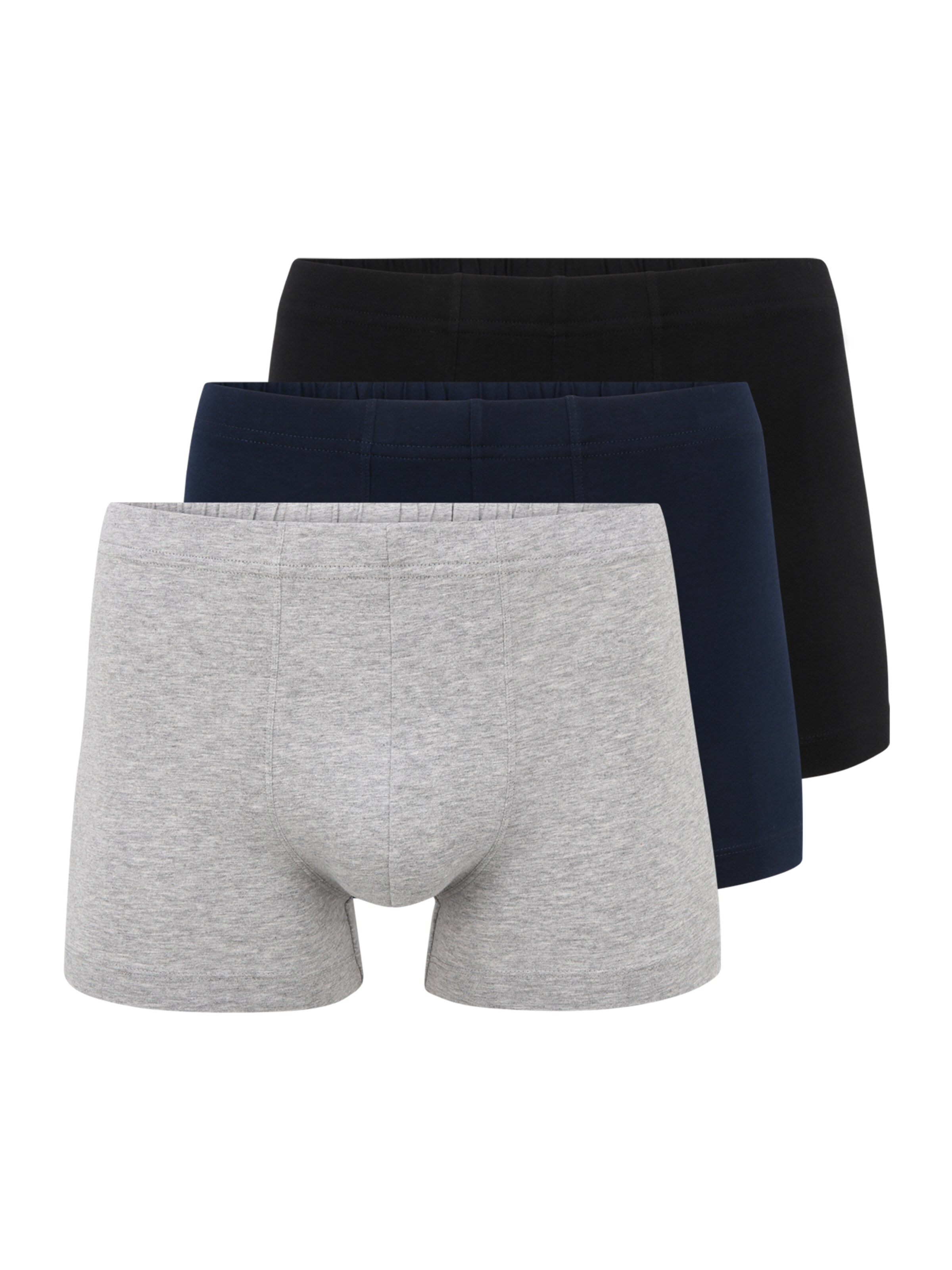 SCHIESSER Boxerky – modrá: přední strana