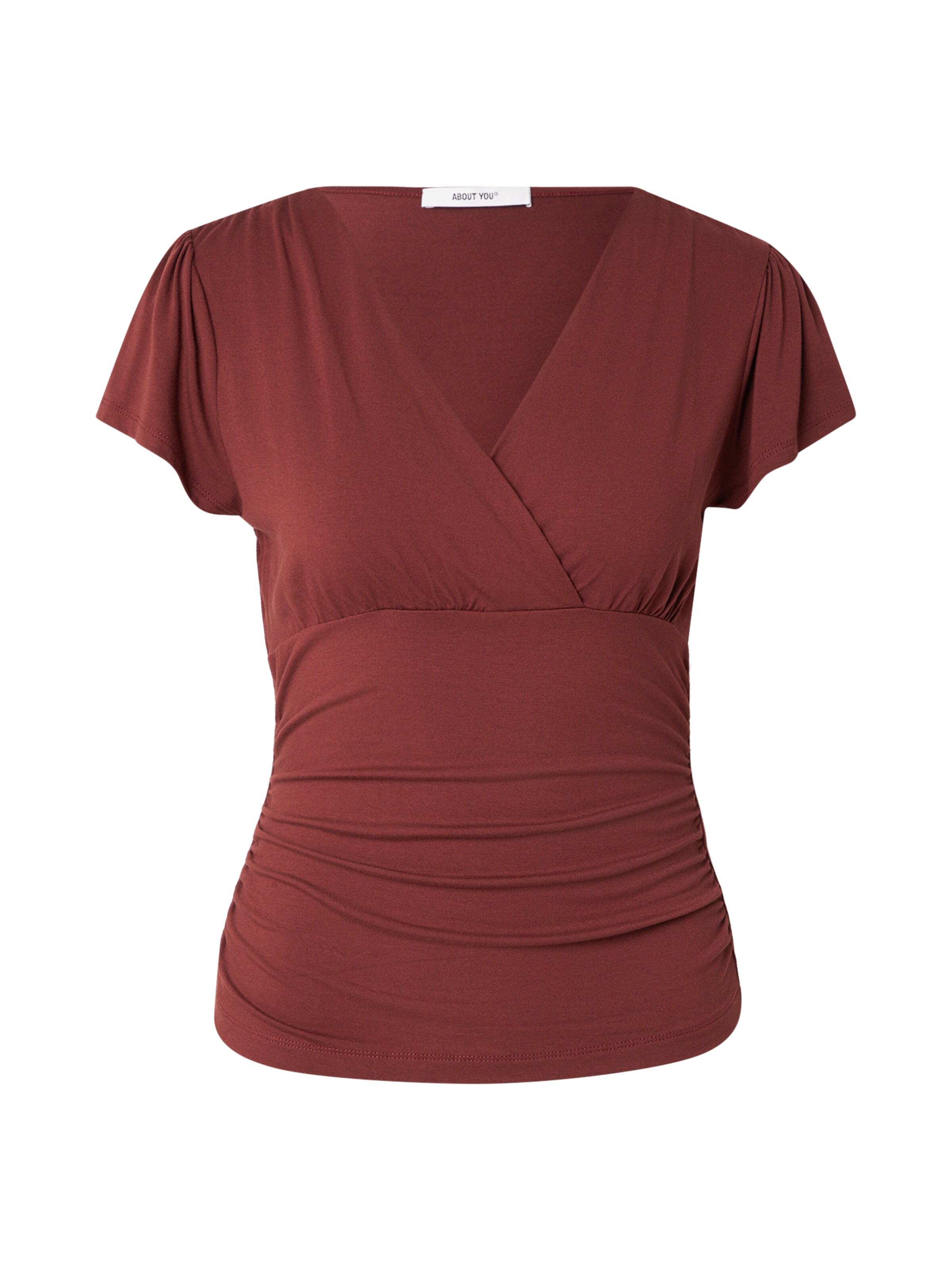 Tricou 'Lena' de la ABOUT YOU pe maro: față