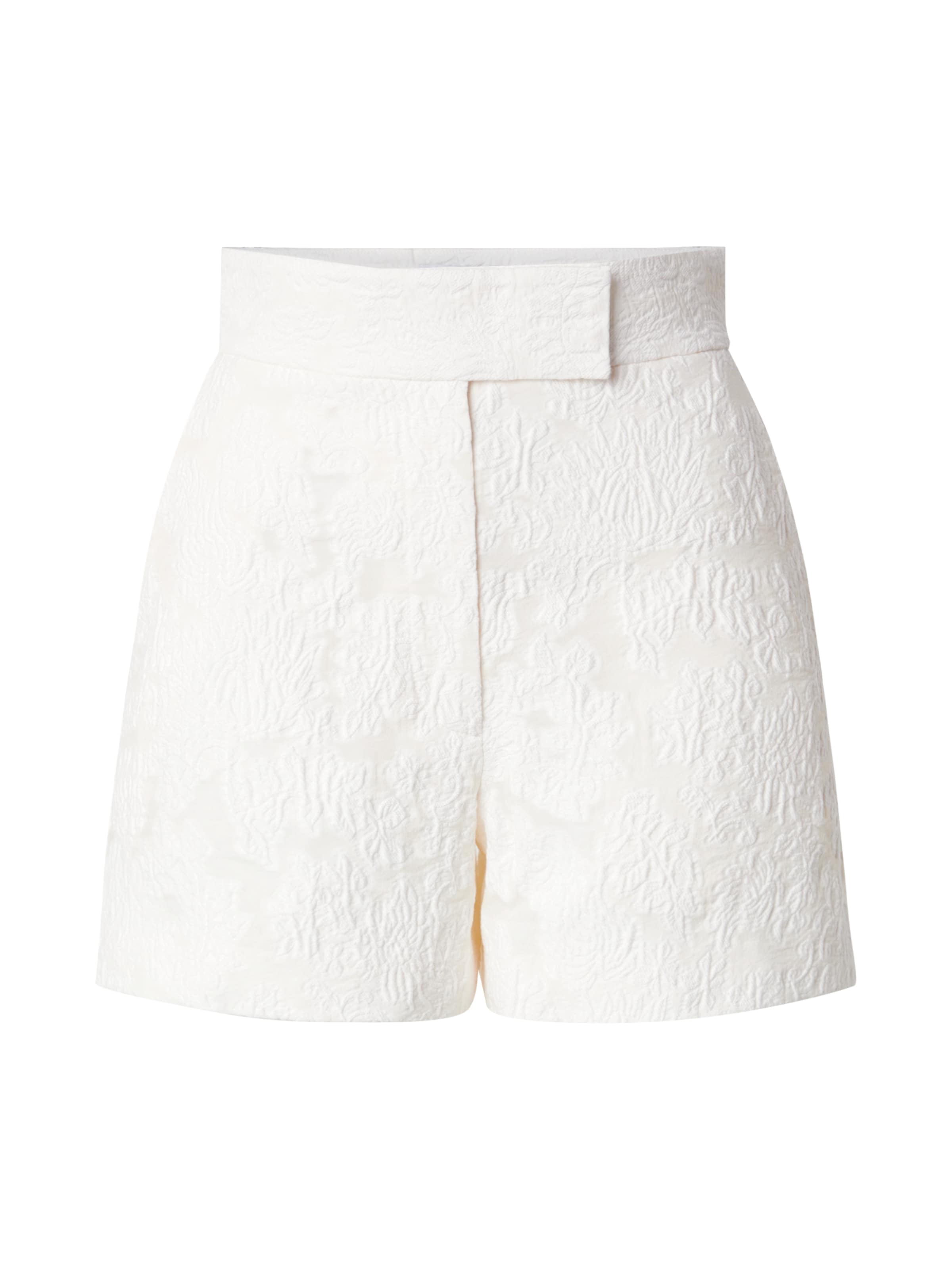 & Other Stories Regular Trousers in White: front