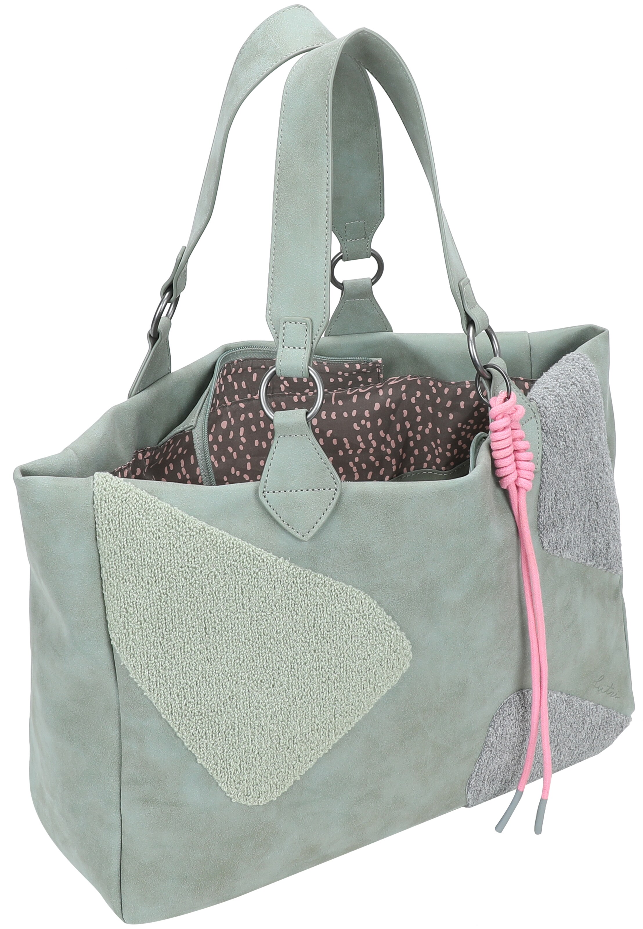 Shopper 'Izzy Medium Limited Happy' di Fritzi aus Preußen in verde