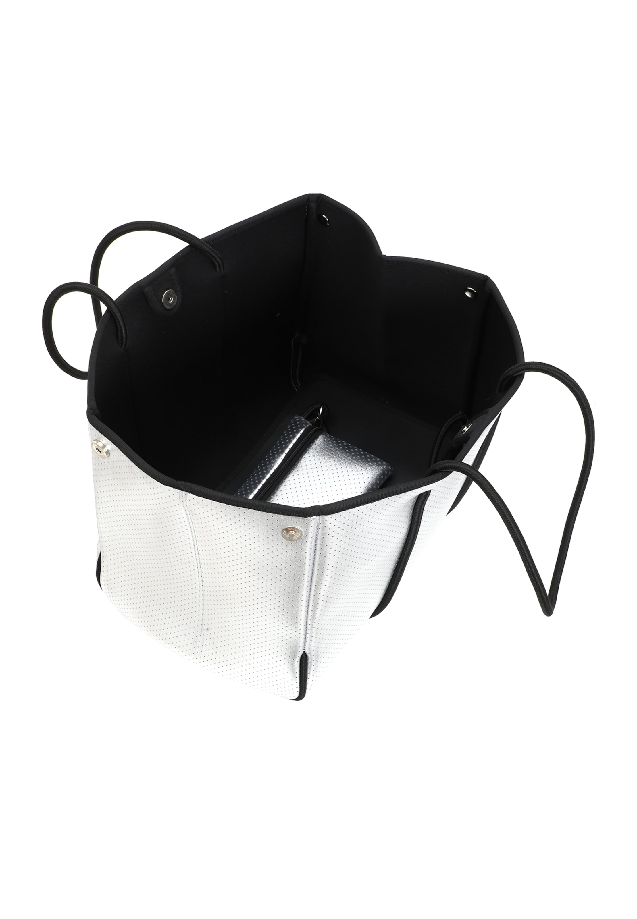 FELIPA Ostoskassi värissä hopea