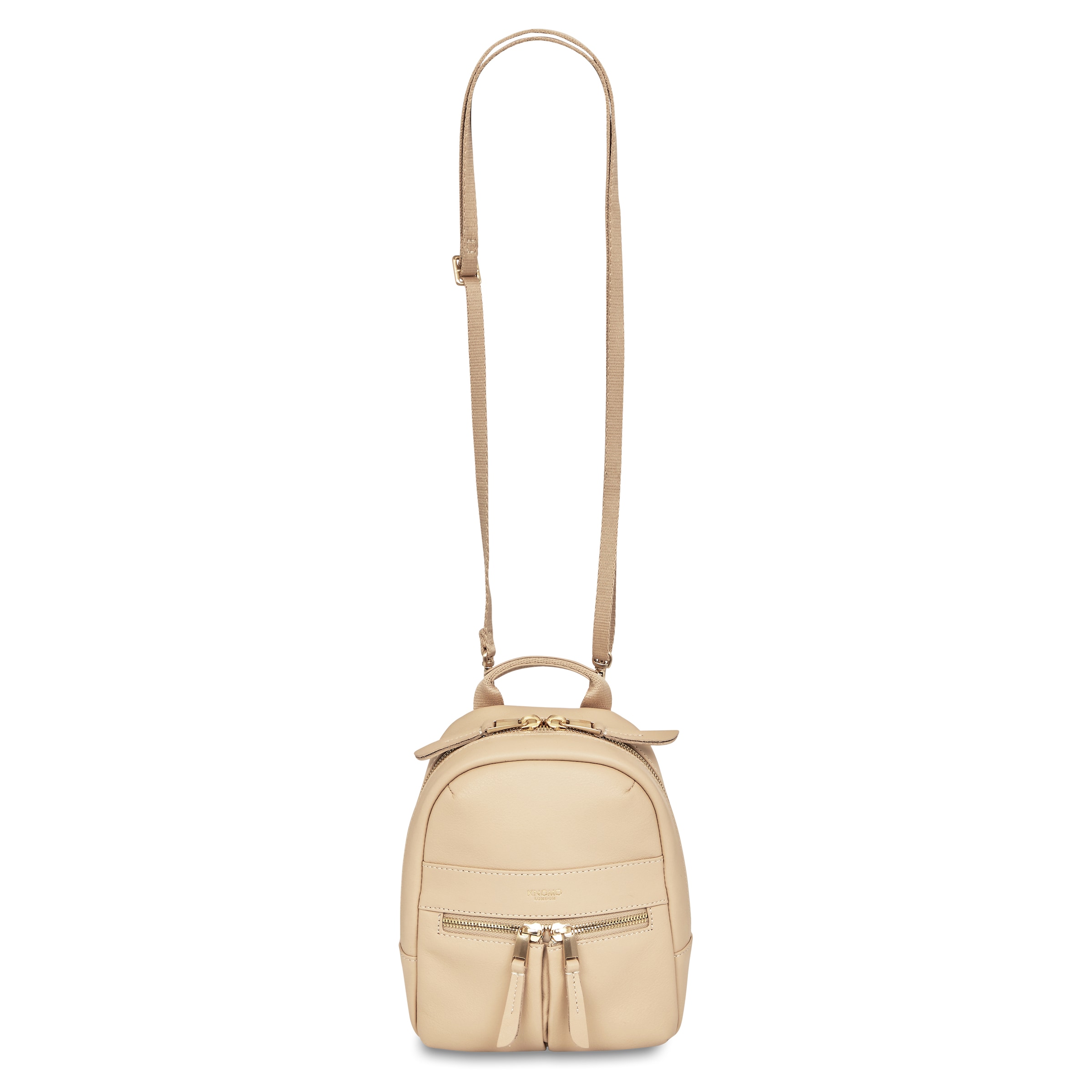 KNOMO Backpack 'Mayfair Luxe' in Beige