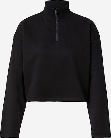 4FSportska sweater majica - crna boja: prednji dio