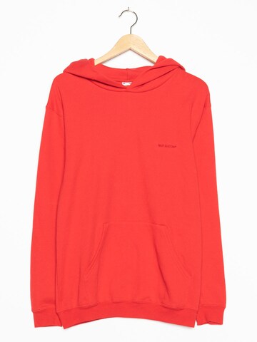 FRUIT OF THE LOOM Sweatshirt & Zip-Up Hoodie in M-L in Red: front