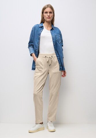 STREET ONE Regular Pants in Beige