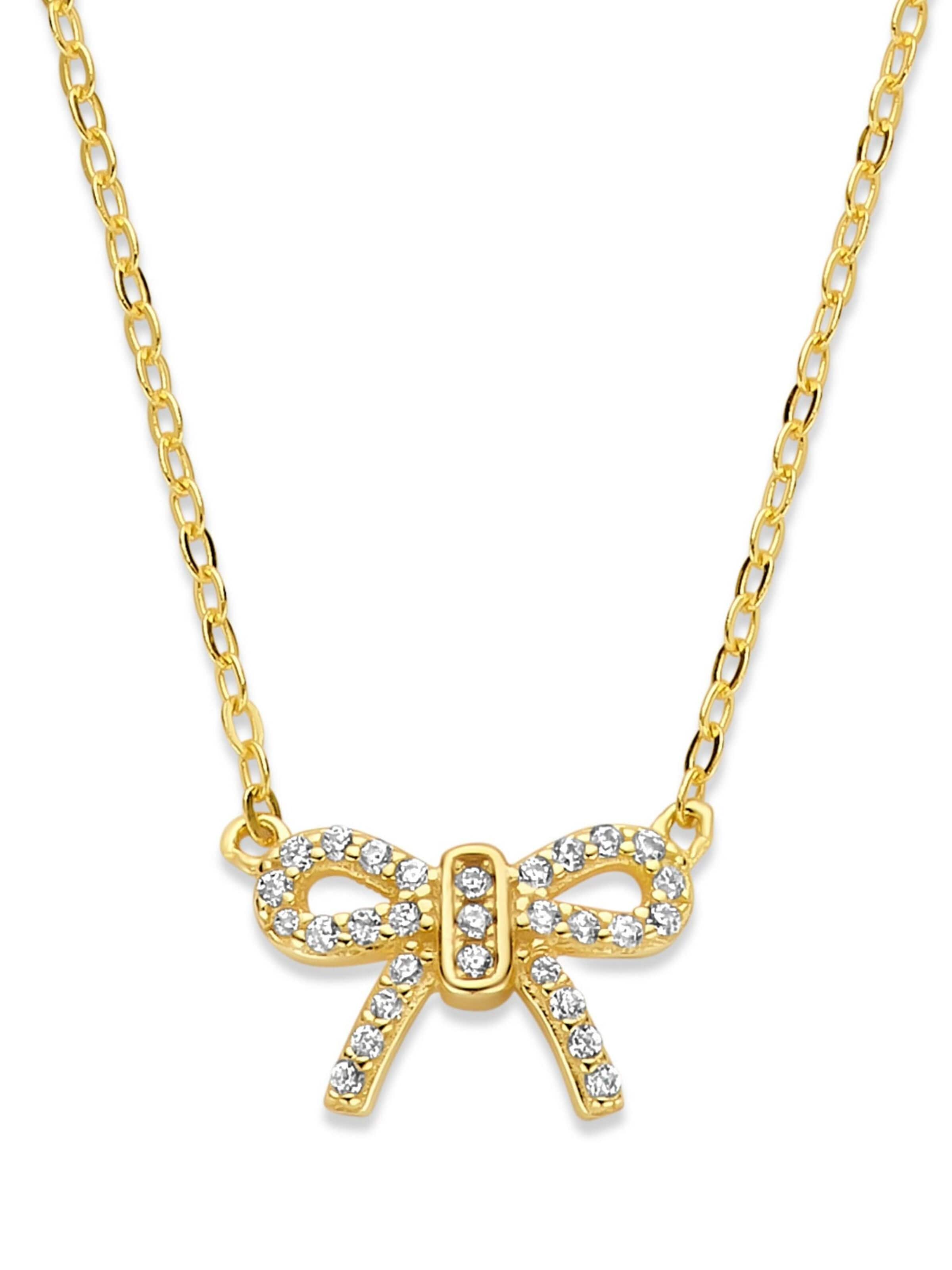 Kamiko Necklace 'BOW' in Gold