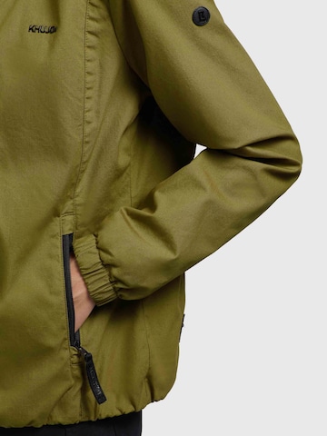 khujo Демисезонная куртка 'Rolava3' в Зеленый